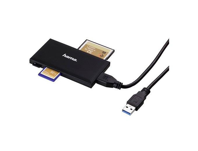 HAMA LECTEUR CARTE MEMOIRE      USB 3