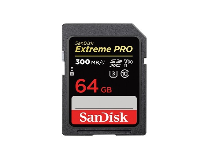 SanDisk SDXC Extreme Pro 64Go (UHS-II 300MB s