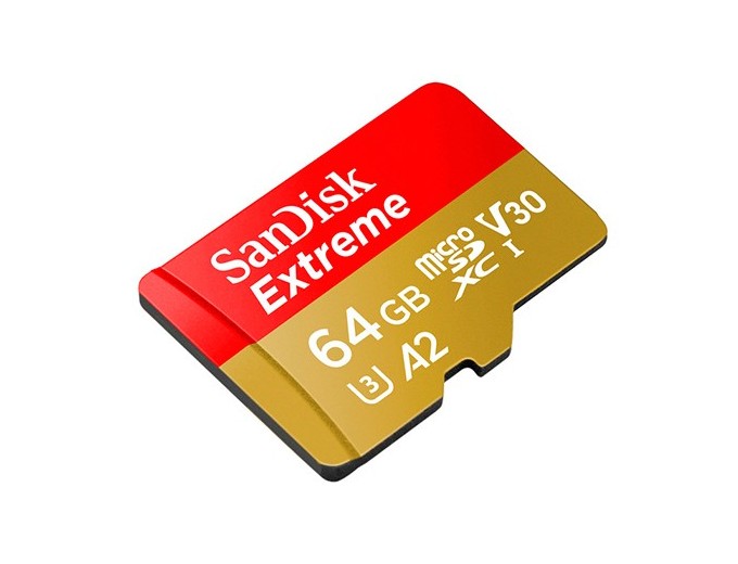SANDISK Micro SD Extreme 64Go cl 10 avec adapt