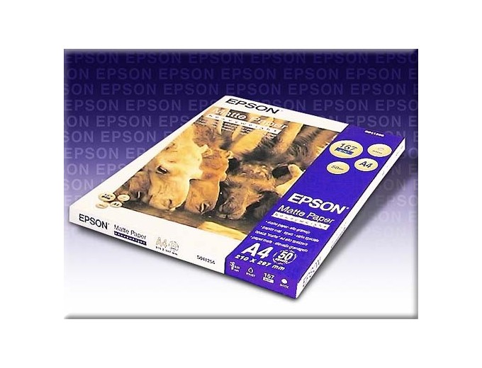 EPSON PAPIER A4 MAT EPAIS 167g 50 F