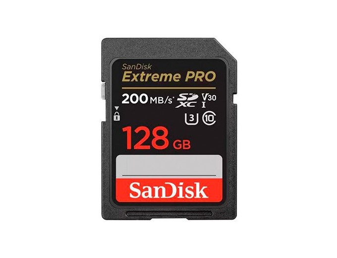 SanDisk SDXC Extreme Pro 128Go (200MB s)