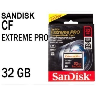 SanDisk CompactFlash Extreme PRO 32Go   (160Mo s)