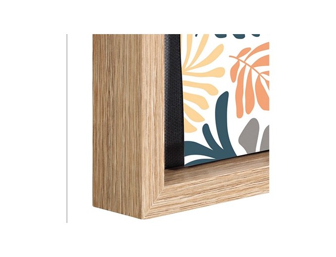 CADRE MURO CHENE AVEC CORDES ET PINCES 165 X 215