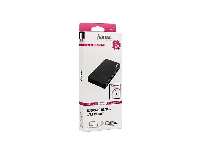 HAMA LECTEUR CARTE MEMOIRE      USB 3