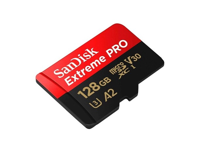 SANDISK Micro SD Extreme PRO 128Go  V30 avec adap