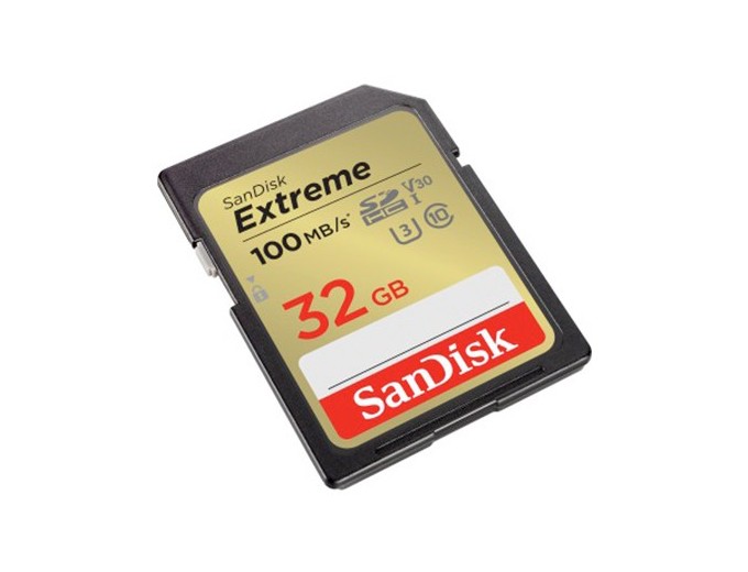 SanDisk SDHC Extreme 32Go (100MB s)