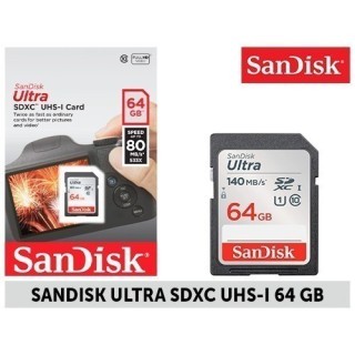 SanDisk SDXC Ultra  64Go  (140MB s)
