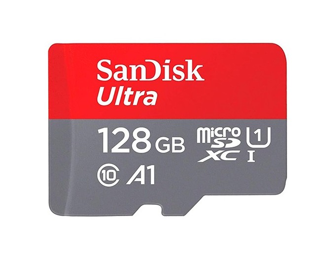 SANDISK Micro SD Ultra  128Go classe 10 avec adap