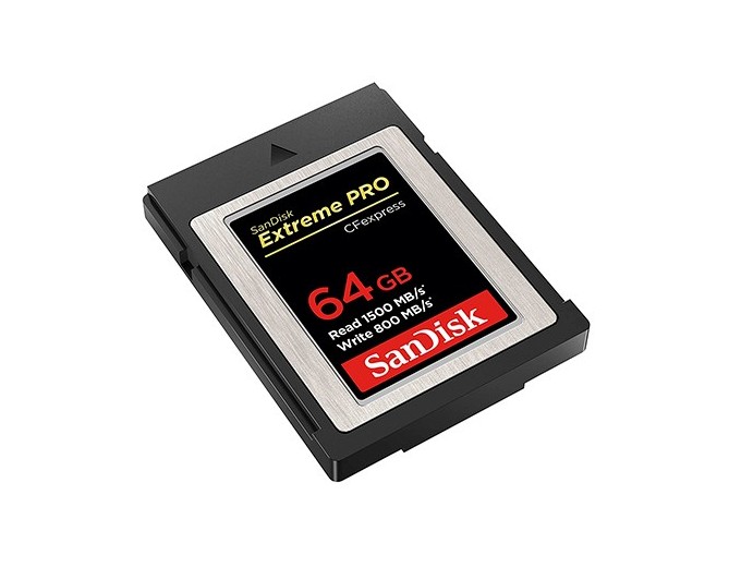 SanDisk CFexpress  64Go  Type B    1500 800 Mo s