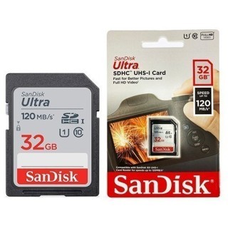 SanDisk SDHC Ultra  32Go  (120MB s)