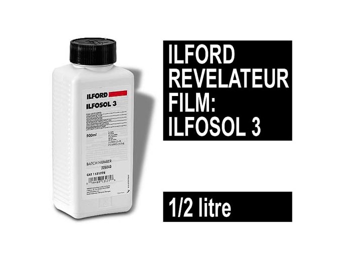 ILFORD ILFOSOL 3  500ML REVELATEUR FILM LIQ