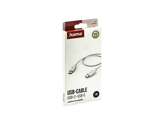 CABLE FAST USBC USBC 60W 480 MBit s 1M BLANC