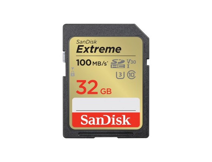 SanDisk SDHC Extreme 32Go (100MB s)