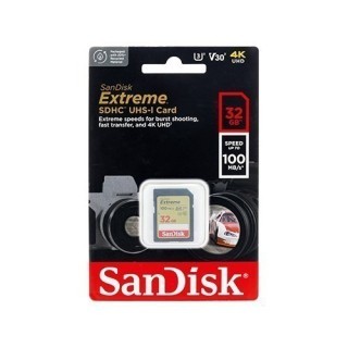 SanDisk SDHC Extreme 32Go (100MB s)