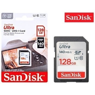 SanDisk SDXC Ultra  128Go  (140MB s)