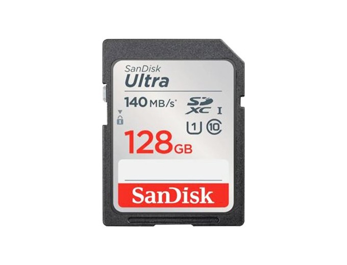 SanDisk SDXC Ultra  128Go  (140MB s)
