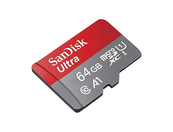 SANDISK Micro SD Ultra 64Go classe 10 avec adapt