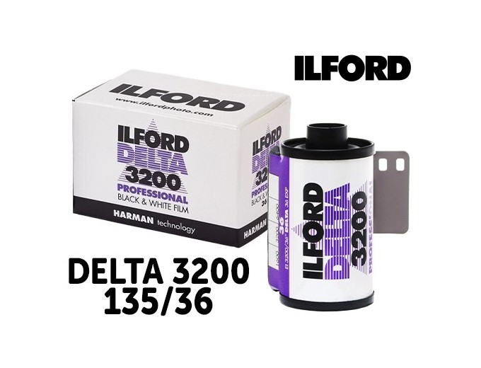 ILFORD BOBINE DELTA 3200 135-36
