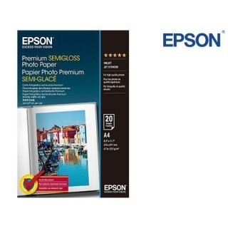 EPSON PAPIER PREMIUM SEMI GLACE A4 251GR 20F