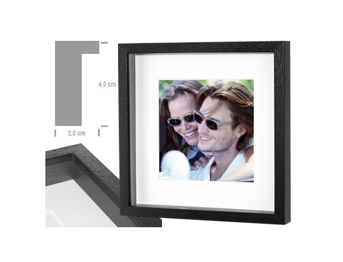 AED cadre bois GLASS BOX