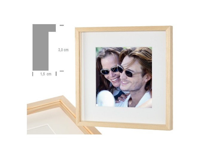 AED cadre bois carla