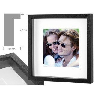 AED cadre bois GLASS BOX