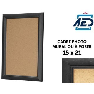 AED cadre bois laqué