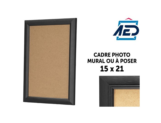 AED cadre bois laqué