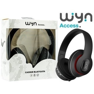 CASQUE AUDIO SANS FIL BLUETOOTH NOIR (1)