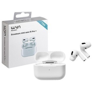 ECOUTEURS MINI PRO  SS FIL BLUETOOTH STEREO BLANCS