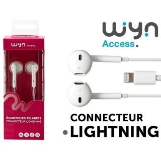 ECOUTEURS FILIAIRES LIGHTNING STYLE  IPHONE    (1)