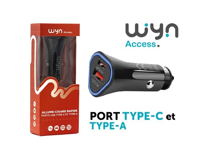 CHARGEUR ALLUME CIGARE ULTRA RAPIDE 38W  (1)