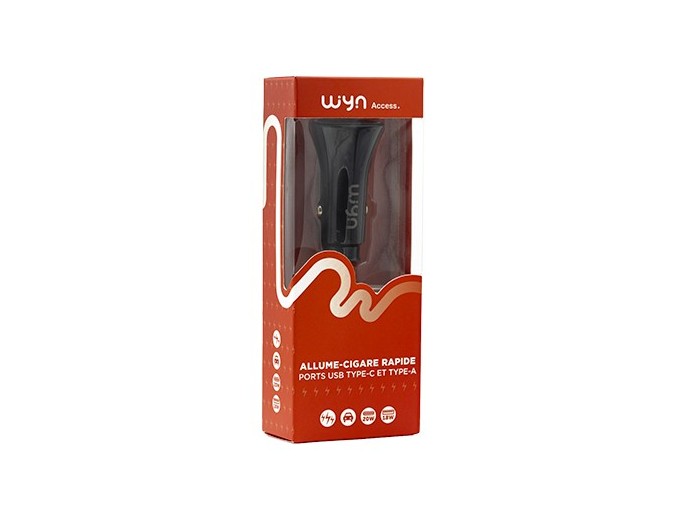 CHARGEUR ALLUME CIGARE ULTRA RAPIDE 38W  (1)