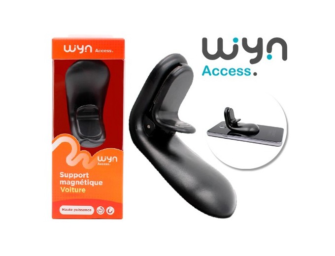 SUPPORT AIMANTE SMARTPHONE GRILLE D'AERATION