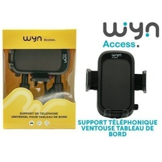SUPPORT TELEPH VENTOUSE TABLEAU DE BORD VOITURE(1)