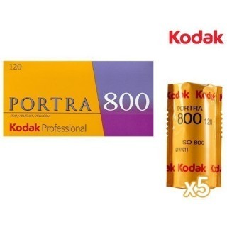 KODAK PORTRA 800  120   5-Pack