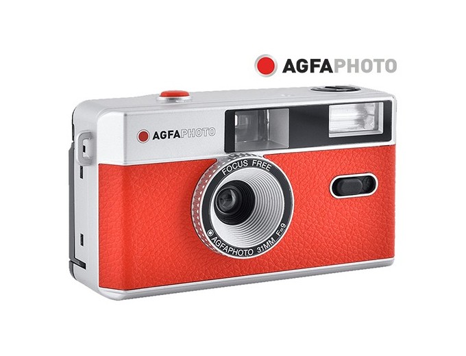 AGFA Appareil argentique Rouge Rechargeable