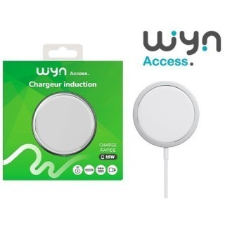 * CHARGEUR INDUCTION WHITE  15W    (1)