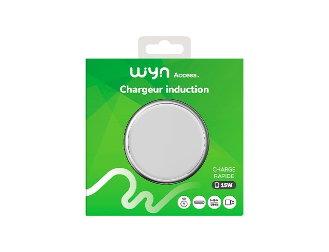 * CHARGEUR INDUCTION WHITE  15W    (1)