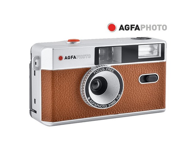 AGFA Appareil argentique Marron Rechargeable