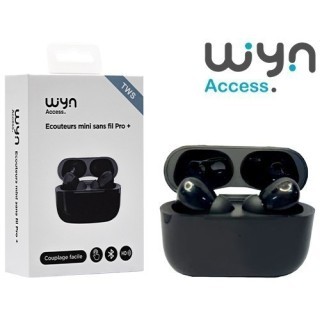 ECOUTEURS MINI PRO  SS FIL BLUETOOTH STEREO NOIRS