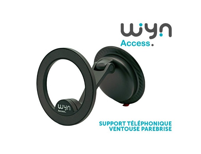 SUPPORT VOITURE POUR PARE BRISE AIMANTE (1)