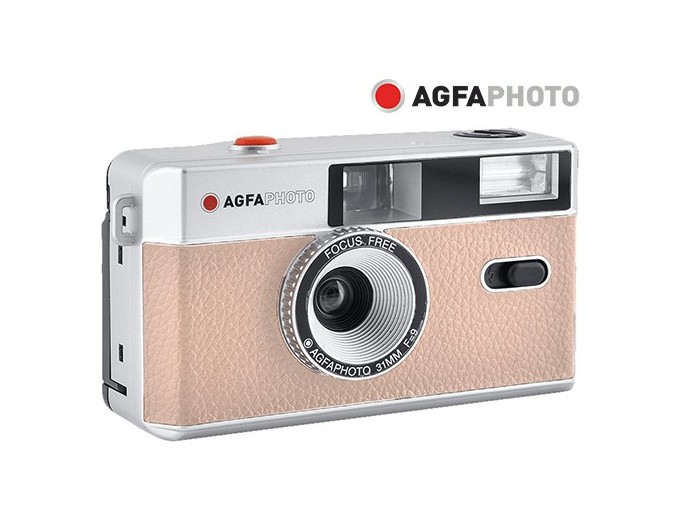 AGFA Appareil argentique Beige Rechargeable