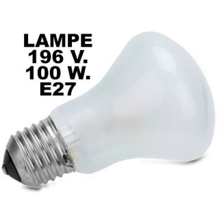 LAMPE 196V 100W E27 REF 23002