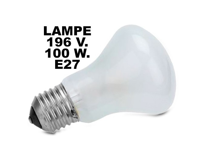 LAMPE 196V 100W E27 REF 23002