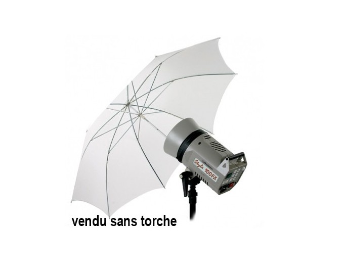 Parapluie shallow Translucide diametre 85cm