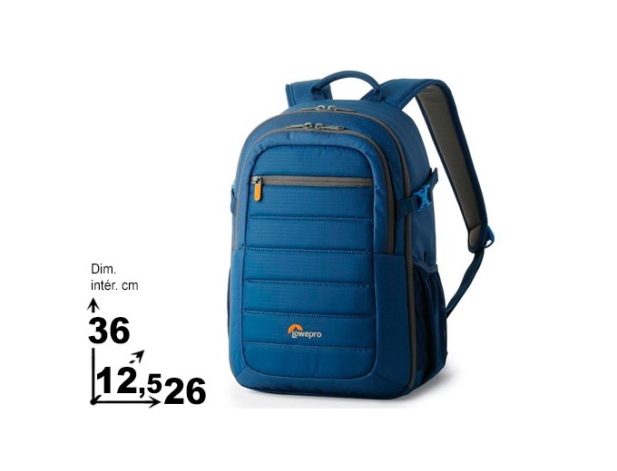 LOWEPRO SAC A DOS TAHOE BP 150 BLEU 25x13x36cm
