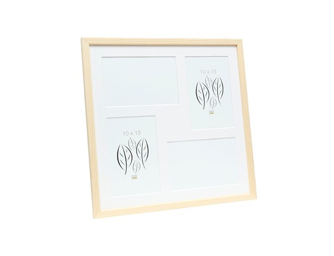 Deknudt cadre bois multivues 4 photos 10x15 S41J