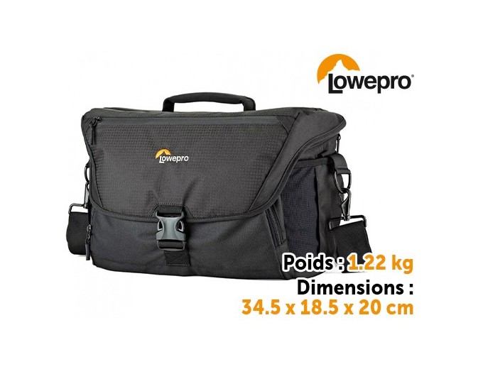 LOWEPRO SAC NOVA 200 AW II NOIR 34,5x18,5x20