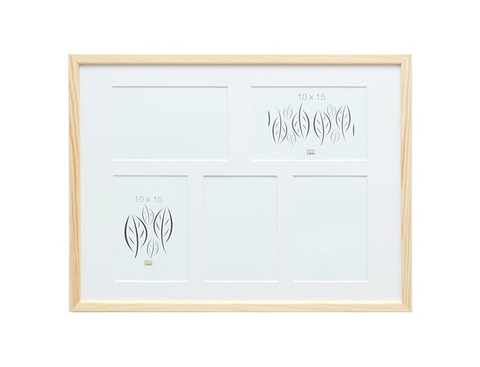 Deknudt cadre bois multivues 5 photos 10x15 S41J